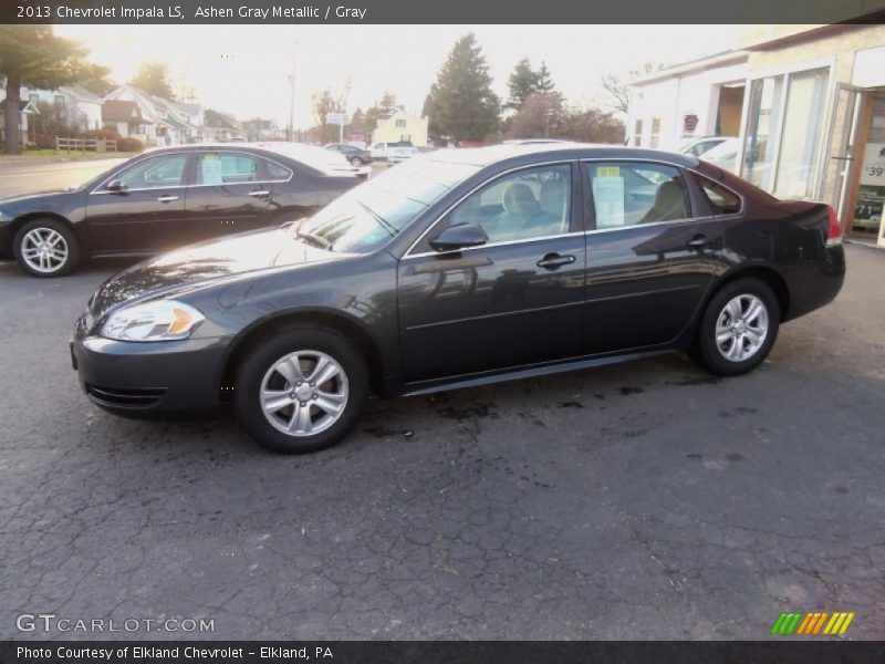 Ashen Gray Metallic / Gray 2013 Chevrolet Impala LS