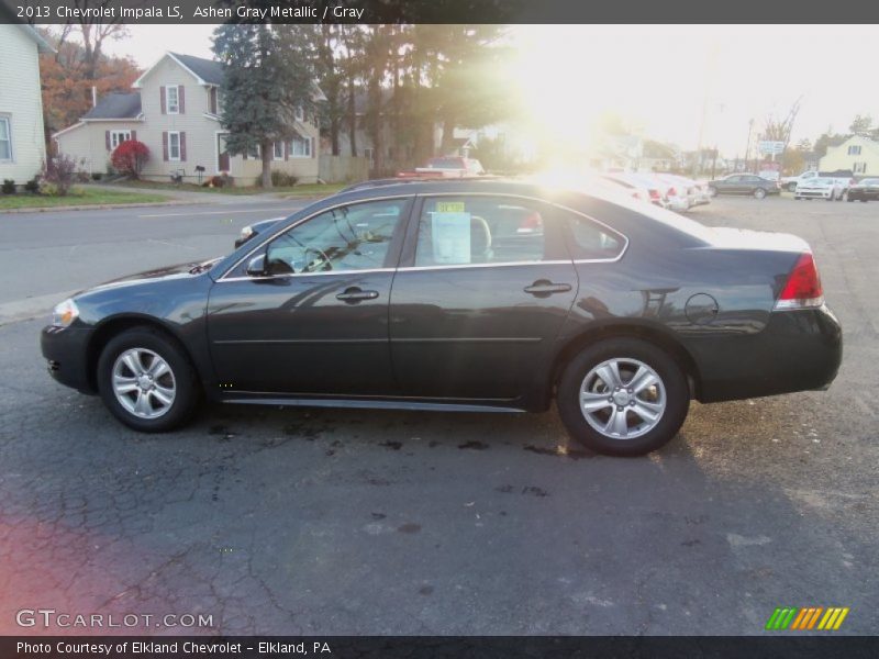 Ashen Gray Metallic / Gray 2013 Chevrolet Impala LS