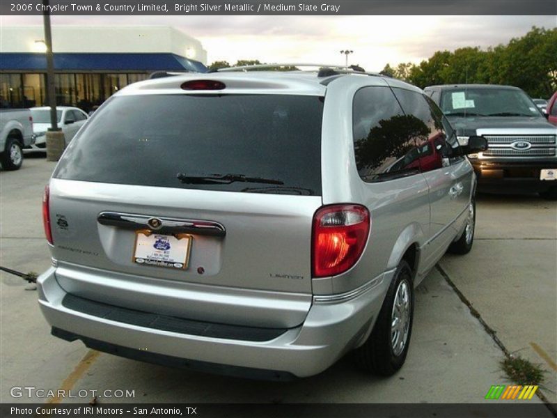 Bright Silver Metallic / Medium Slate Gray 2006 Chrysler Town & Country Limited