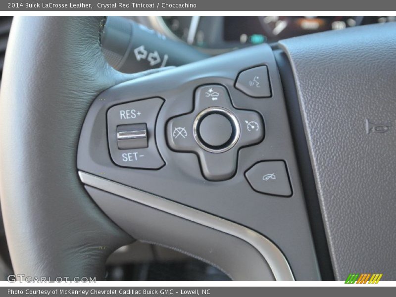 Controls of 2014 LaCrosse Leather