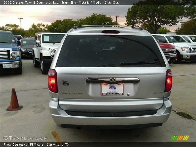 Bright Silver Metallic / Medium Slate Gray 2006 Chrysler Town & Country Limited