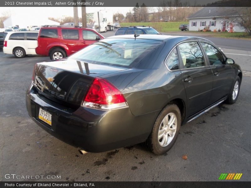Ashen Gray Metallic / Gray 2013 Chevrolet Impala LS