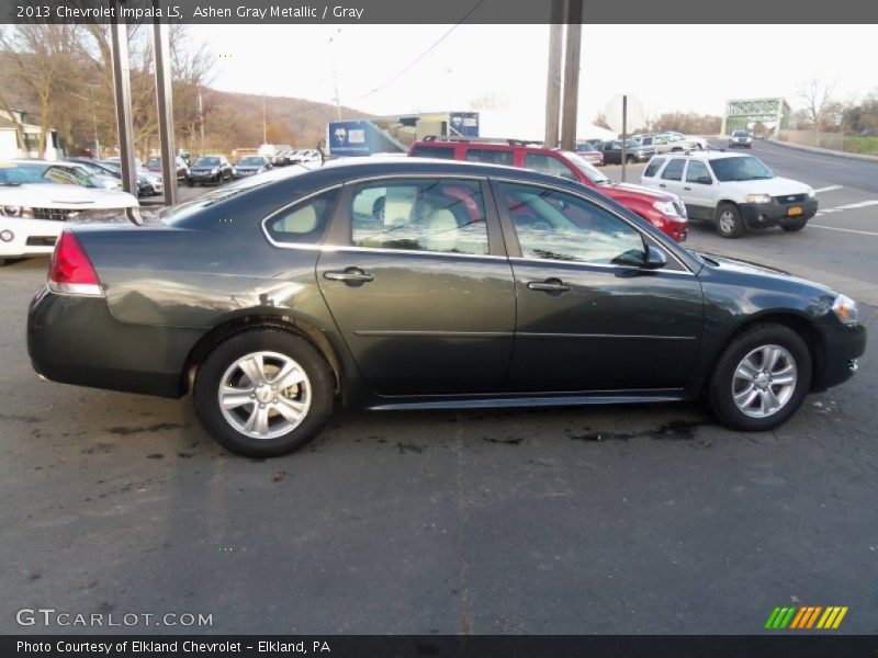 Ashen Gray Metallic / Gray 2013 Chevrolet Impala LS