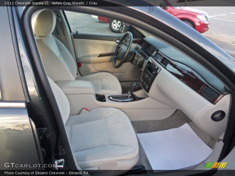 Ashen Gray Metallic / Gray 2013 Chevrolet Impala LS