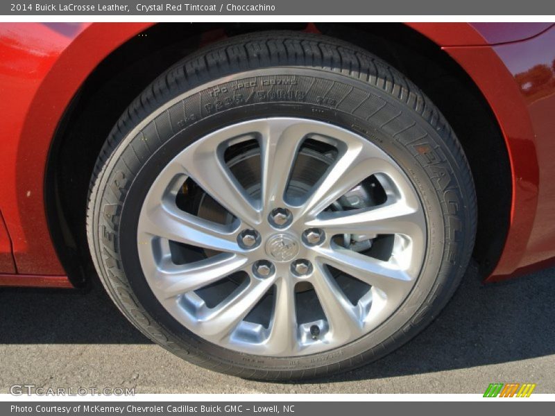 Crystal Red Tintcoat / Choccachino 2014 Buick LaCrosse Leather