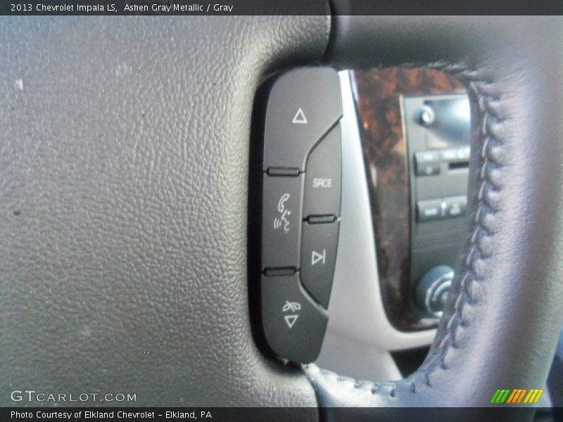 Ashen Gray Metallic / Gray 2013 Chevrolet Impala LS