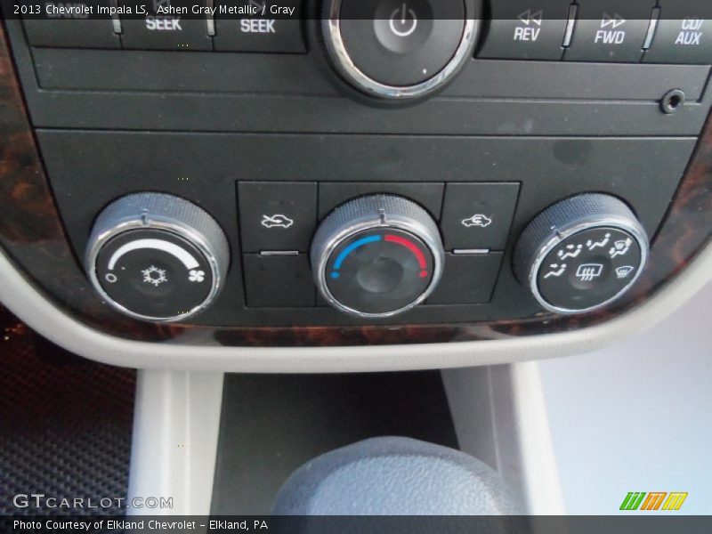 Ashen Gray Metallic / Gray 2013 Chevrolet Impala LS