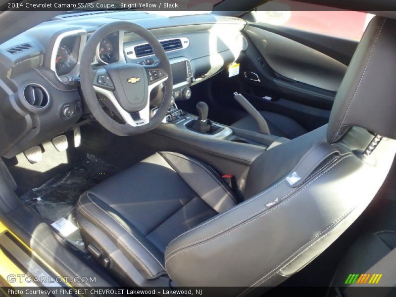 Bright Yellow / Black 2014 Chevrolet Camaro SS/RS Coupe