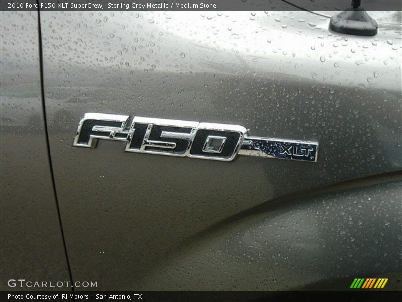 Sterling Grey Metallic / Medium Stone 2010 Ford F150 XLT SuperCrew
