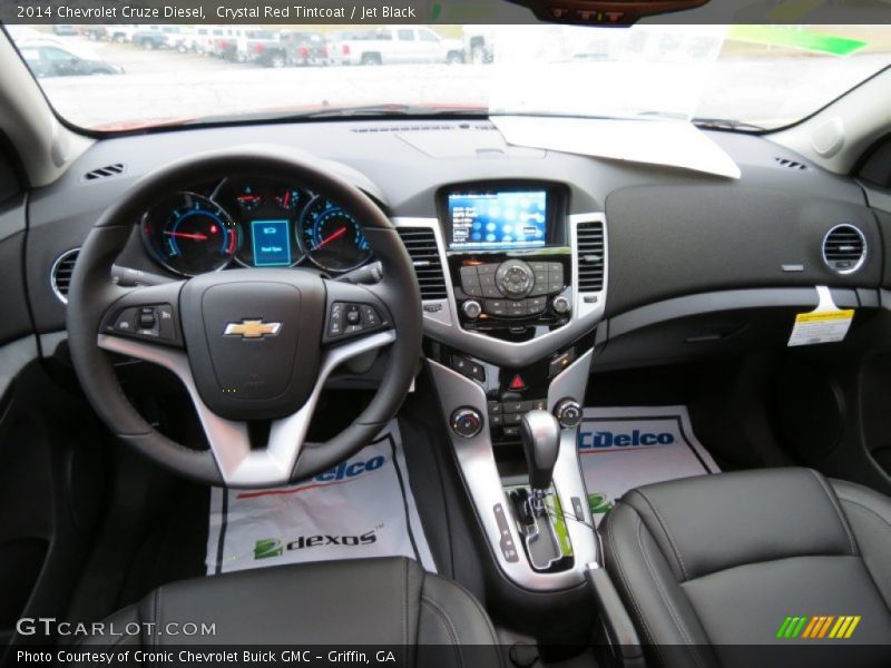 Crystal Red Tintcoat / Jet Black 2014 Chevrolet Cruze Diesel