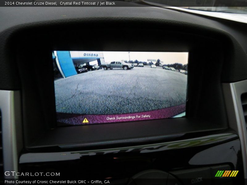 Crystal Red Tintcoat / Jet Black 2014 Chevrolet Cruze Diesel
