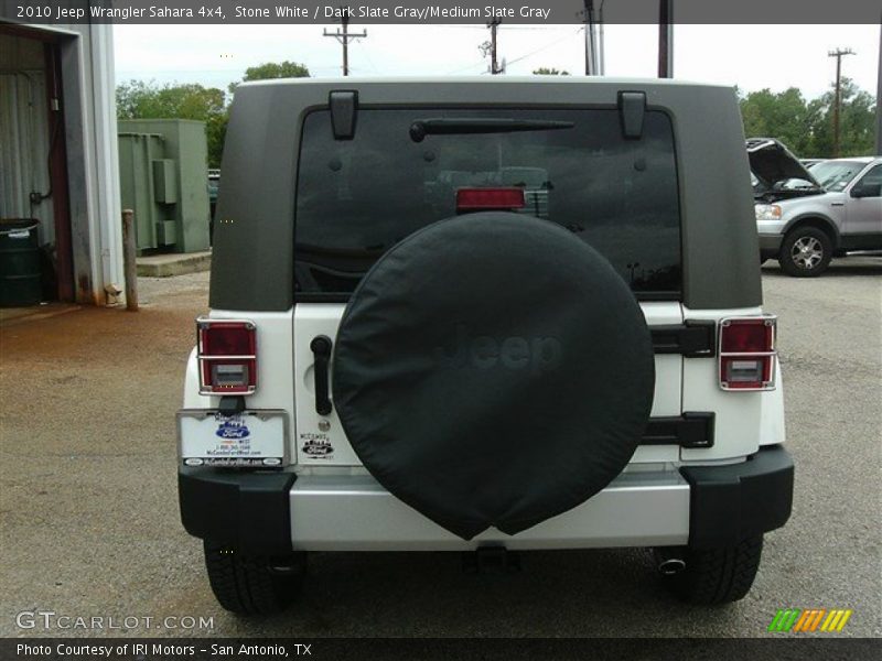 Stone White / Dark Slate Gray/Medium Slate Gray 2010 Jeep Wrangler Sahara 4x4