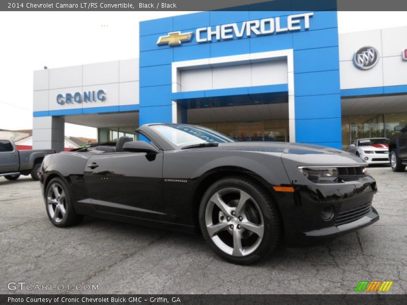 Black / Black 2014 Chevrolet Camaro LT/RS Convertible