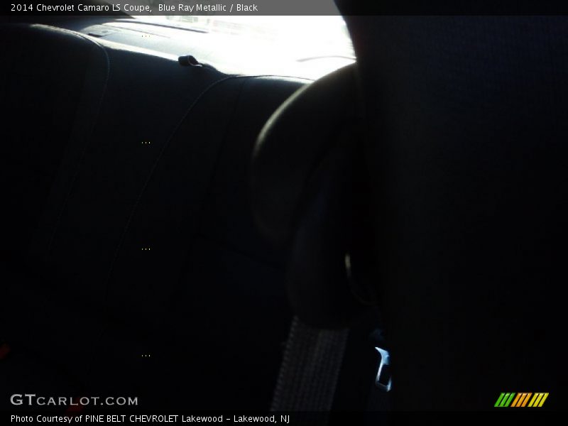 Blue Ray Metallic / Black 2014 Chevrolet Camaro LS Coupe