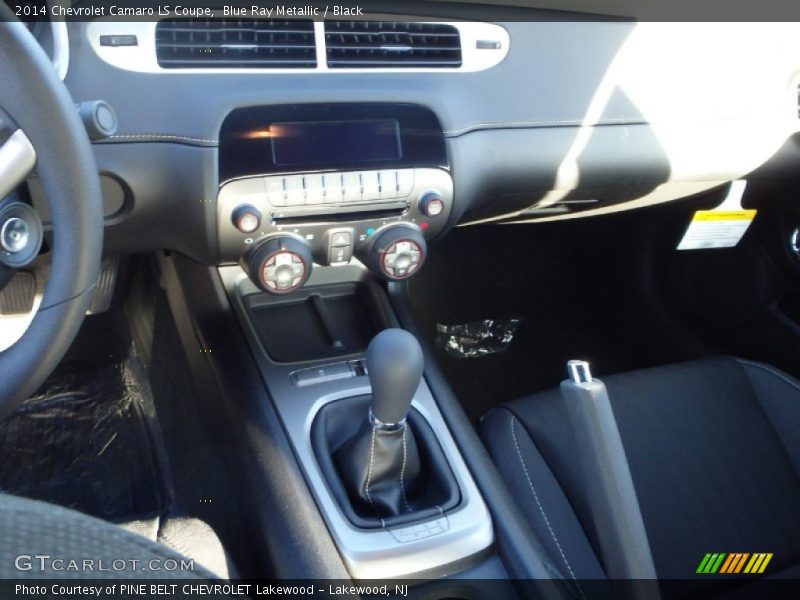 Blue Ray Metallic / Black 2014 Chevrolet Camaro LS Coupe