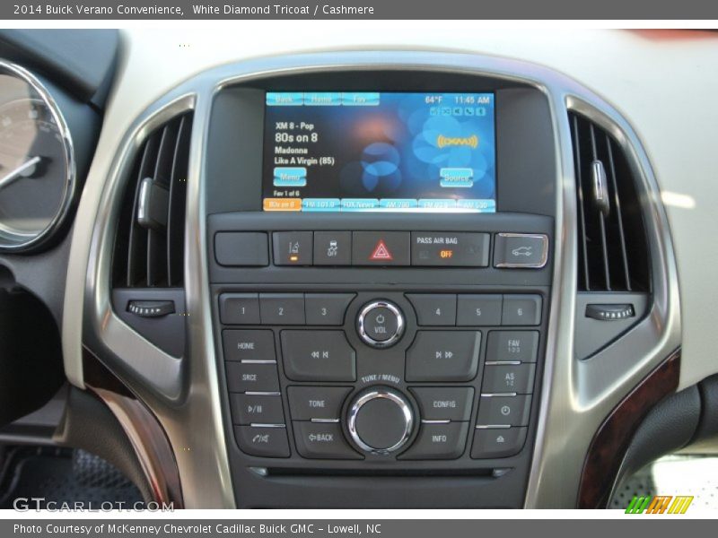 Controls of 2014 Verano Convenience