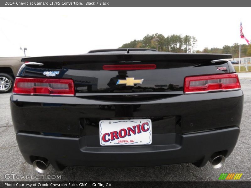 Black / Black 2014 Chevrolet Camaro LT/RS Convertible