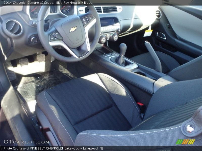 Blue Ray Metallic / Black 2014 Chevrolet Camaro LS Coupe
