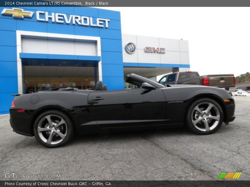 Black / Black 2014 Chevrolet Camaro LT/RS Convertible