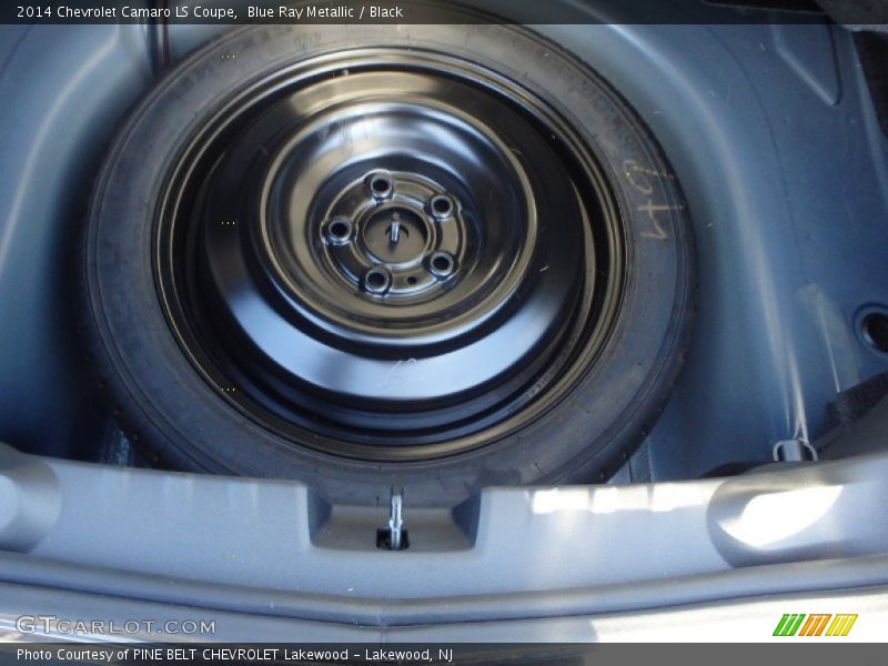 Blue Ray Metallic / Black 2014 Chevrolet Camaro LS Coupe