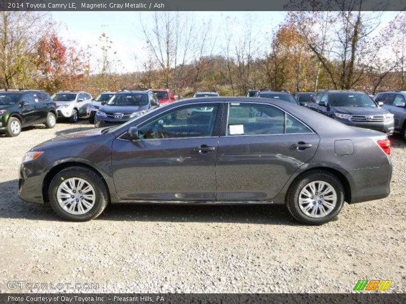 Magnetic Gray Metallic / Ash 2014 Toyota Camry LE