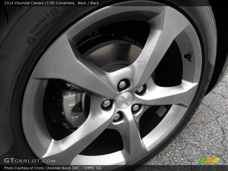 Black / Black 2014 Chevrolet Camaro LT/RS Convertible