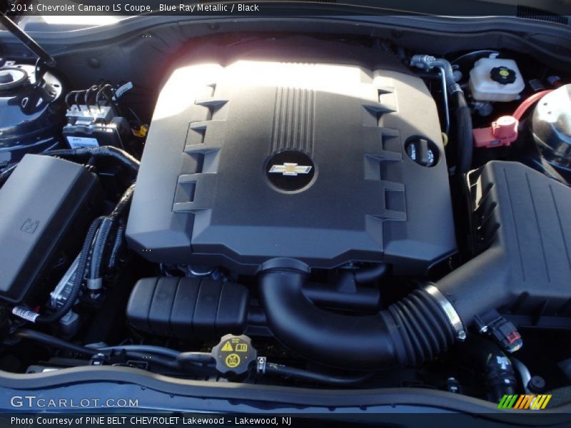 Blue Ray Metallic / Black 2014 Chevrolet Camaro LS Coupe