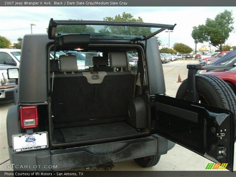 Black / Dark Slate Gray/Medium Slate Gray 2007 Jeep Wrangler X 4x4