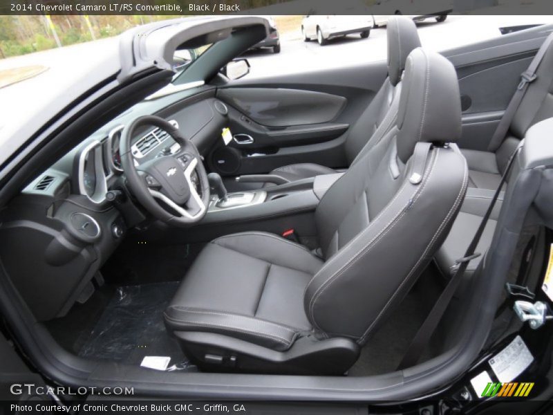 Front Seat of 2014 Camaro LT/RS Convertible