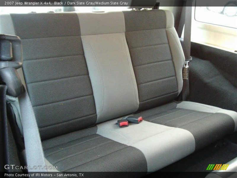 Black / Dark Slate Gray/Medium Slate Gray 2007 Jeep Wrangler X 4x4