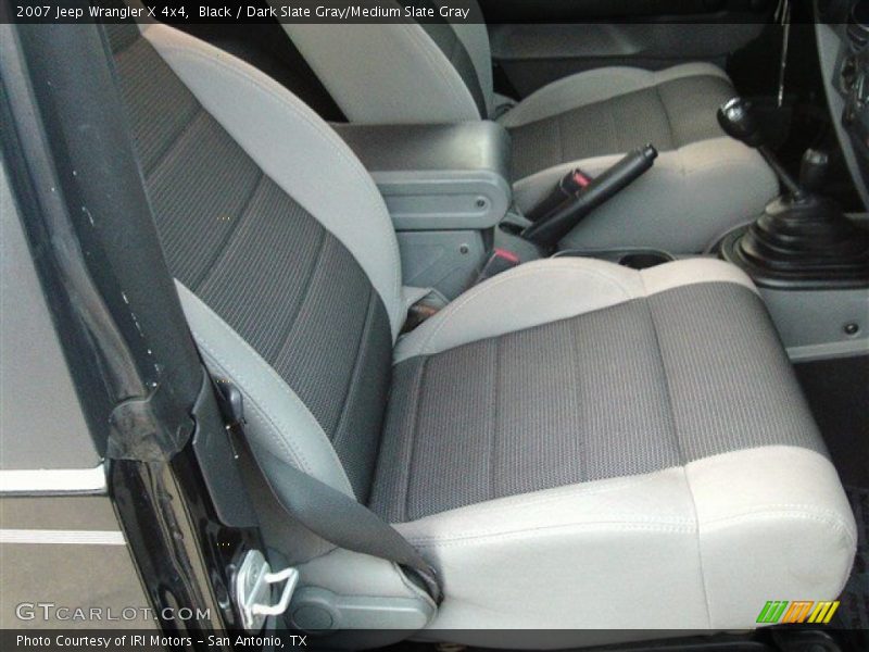 Black / Dark Slate Gray/Medium Slate Gray 2007 Jeep Wrangler X 4x4