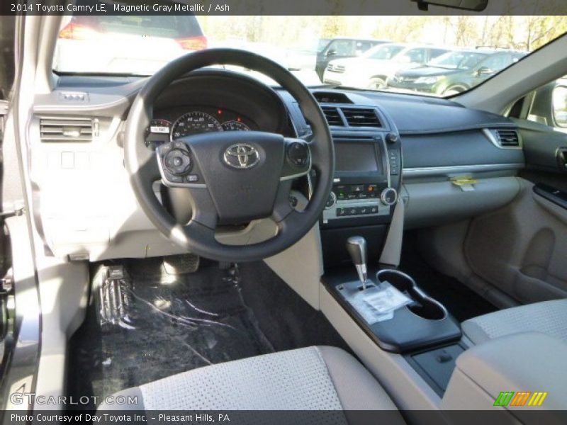 Magnetic Gray Metallic / Ash 2014 Toyota Camry LE