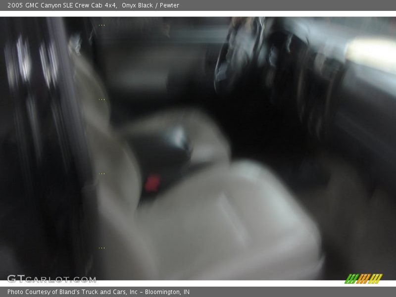Onyx Black / Pewter 2005 GMC Canyon SLE Crew Cab 4x4