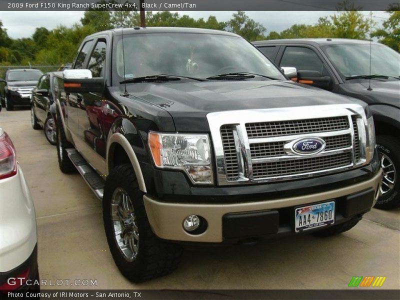 Black / Camel/Tan 2009 Ford F150 King Ranch SuperCrew 4x4