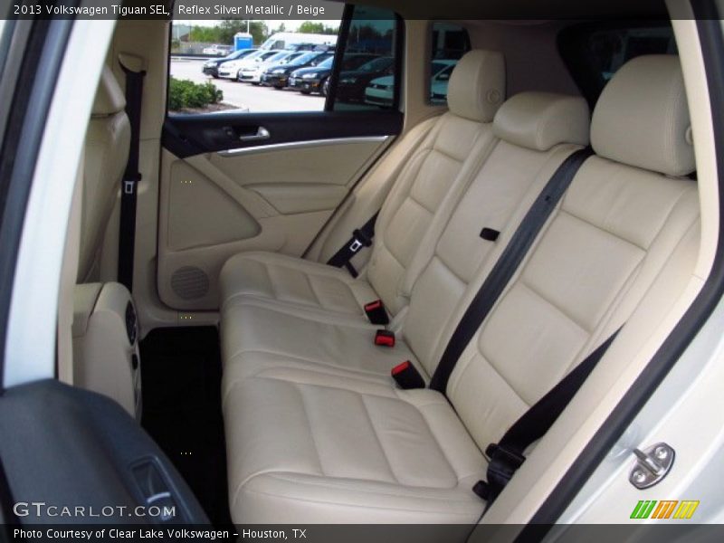 Reflex Silver Metallic / Beige 2013 Volkswagen Tiguan SEL