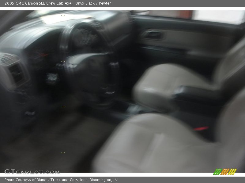 Onyx Black / Pewter 2005 GMC Canyon SLE Crew Cab 4x4