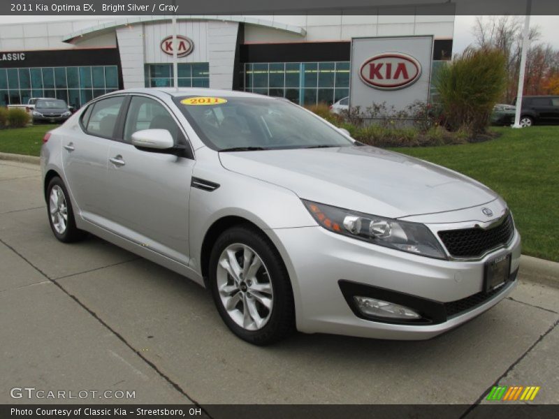 Bright Silver / Gray 2011 Kia Optima EX