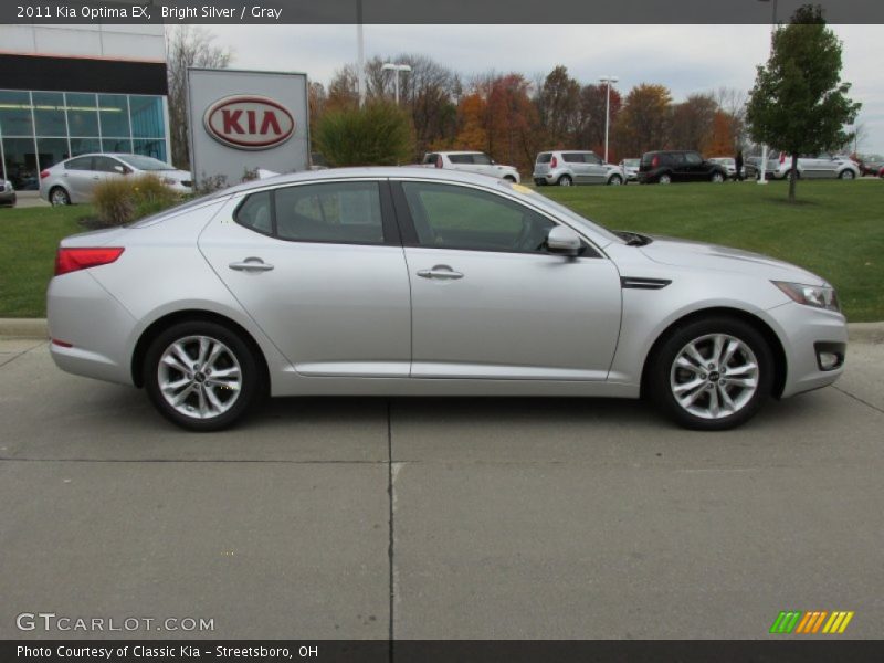Bright Silver / Gray 2011 Kia Optima EX