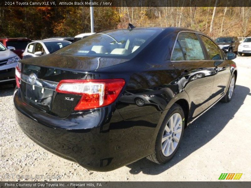 Attitude Black Metallic / Ivory 2014 Toyota Camry XLE V6