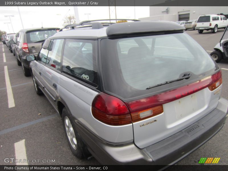 Quicksilver / Gray 1999 Subaru Legacy Outback Wagon