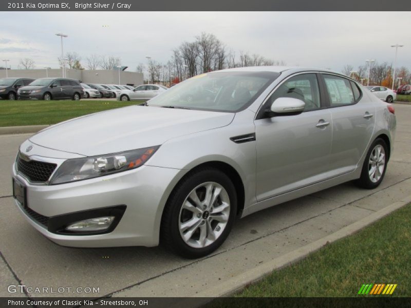 Bright Silver / Gray 2011 Kia Optima EX