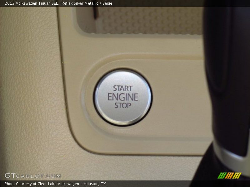 Reflex Silver Metallic / Beige 2013 Volkswagen Tiguan SEL