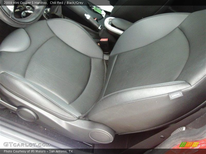 Chili Red / Black/Grey 2009 Mini Cooper S Hardtop