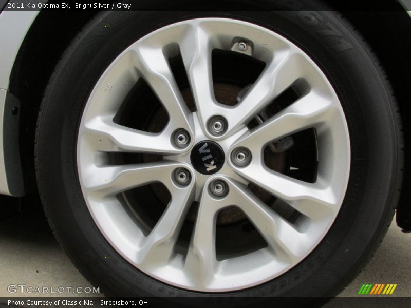 Bright Silver / Gray 2011 Kia Optima EX
