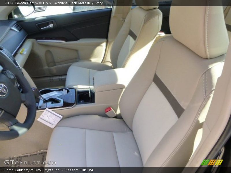 Attitude Black Metallic / Ivory 2014 Toyota Camry XLE V6