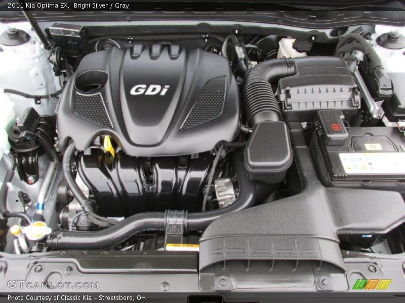 Bright Silver / Gray 2011 Kia Optima EX