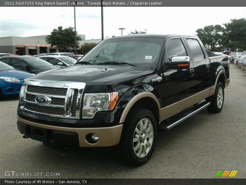 Tuxedo Black Metallic / Chaparral Leather 2011 Ford F150 King Ranch SuperCrew 4x4