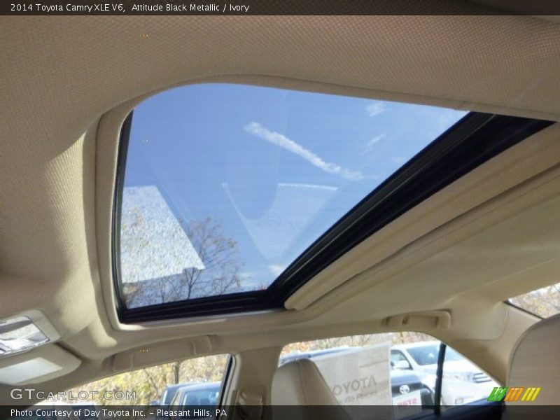 Attitude Black Metallic / Ivory 2014 Toyota Camry XLE V6