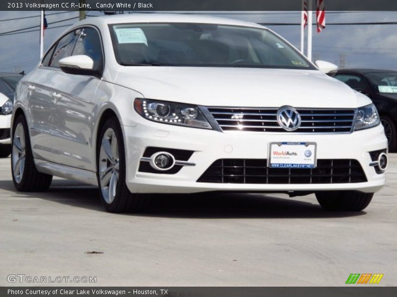 Candy White / Black 2013 Volkswagen CC R-Line