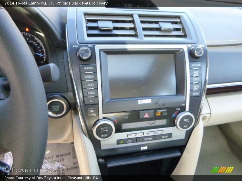 Attitude Black Metallic / Ivory 2014 Toyota Camry XLE V6